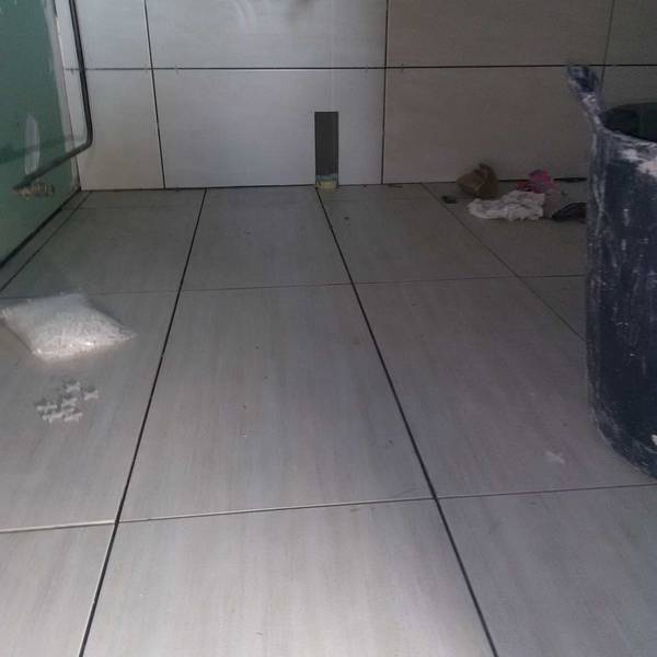 Carrelage blanc